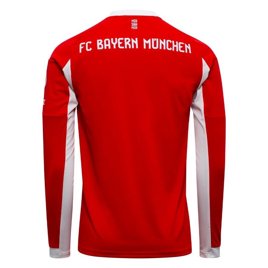 Bayern München Home Shirt 2025/26 Kids Long Sleeves-SoccerKits Hub | Buy Soccer Jerseys Online
